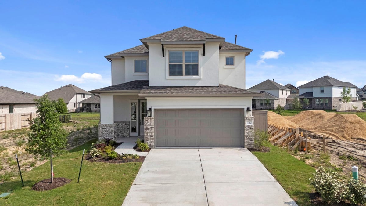 View 120 Rock Daisy Trl in Flora 120 Rock Daisy Trl - front exterior - Luxury home in Flora, Hutto, TX