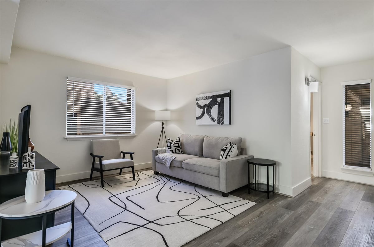 Living area at 1200 Fairmount Ave - Travis Heights, Austin, TX