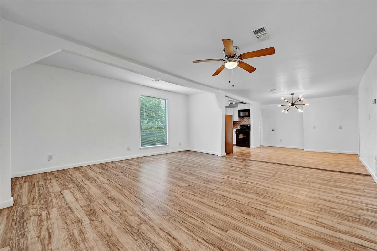 Primary bedroom at 1200 Walnut Ave - 4 bed 3 bath home