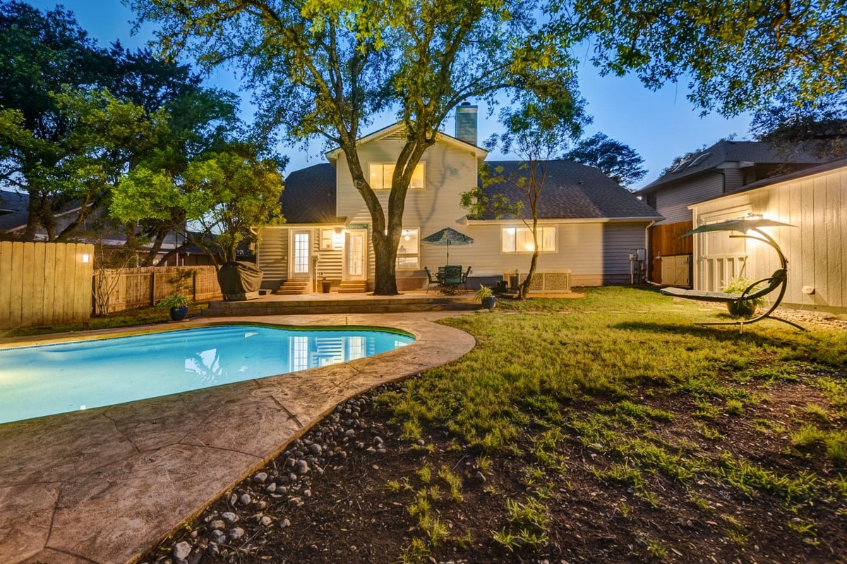 View 12007 CHERIE Dr in GRACYWOODS SEC 9 & 10 12007 CHERIE Dr - front exterior - Luxury home in GRACYWOODS SEC 9 & 10, Austin, TX