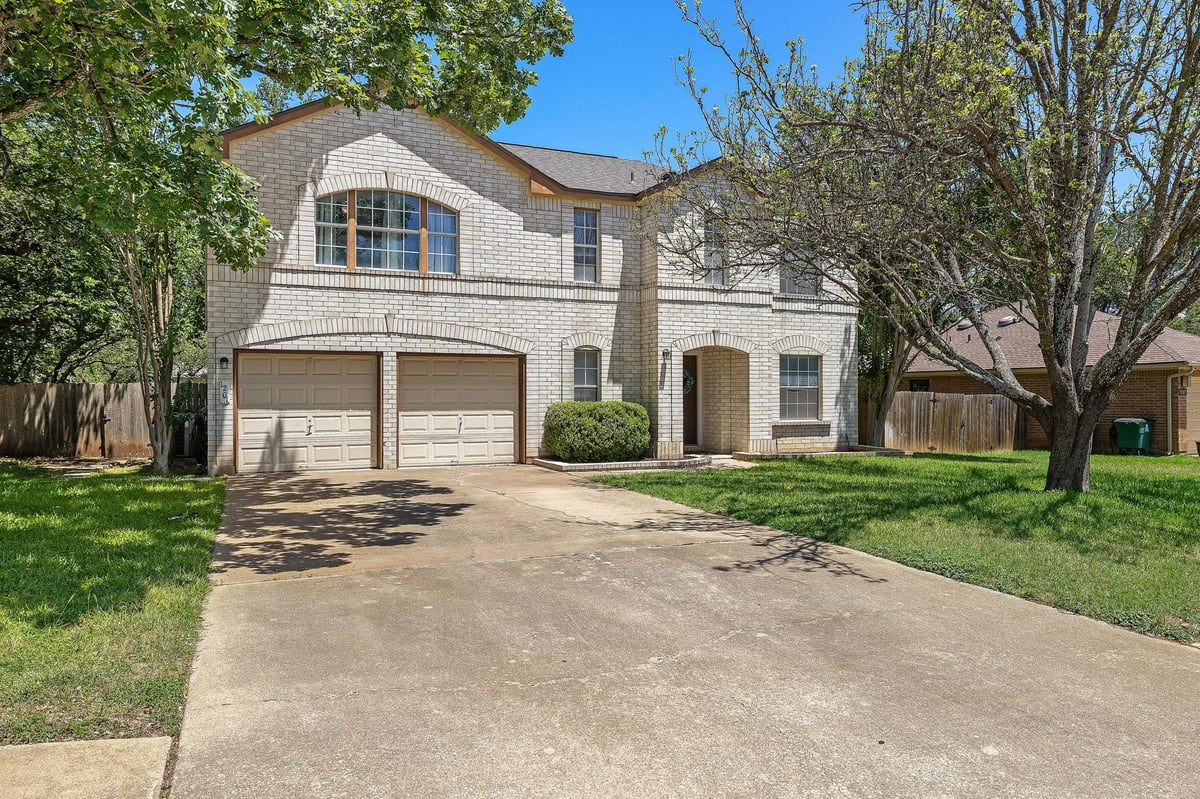 View 1201 Cedar Hills BLVD in Cedar Park One Sec 1 1201 Cedar Hills BLVD - front exterior - Luxury home in Cedar Park One Sec 1, Cedar Park, TX