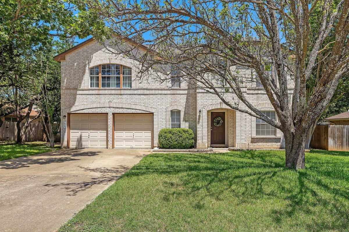 View 1201 Cedar Hills BLVD in Cedar Park One Sec 1 1201 Cedar Hills BLVD - front exterior - Luxury home in Cedar Park One Sec 1, Cedar Park, TX