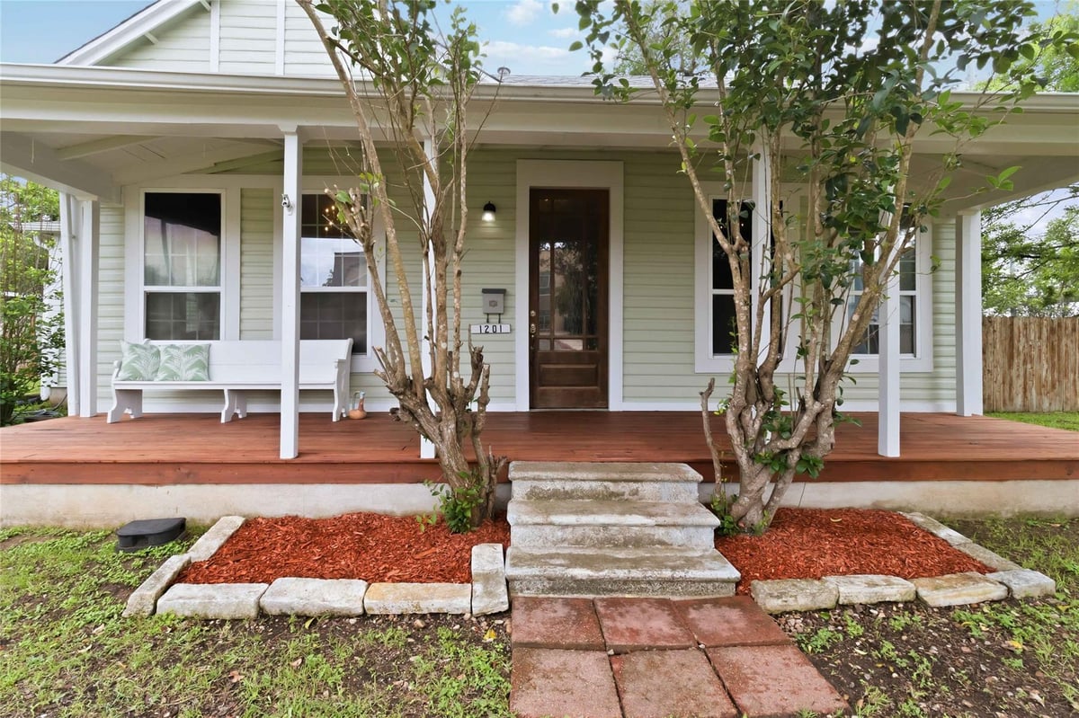 View 1201 Farm St in Building Blk 1201 Farm St - front exterior - Luxury home in Building Blk, Bastrop, TX