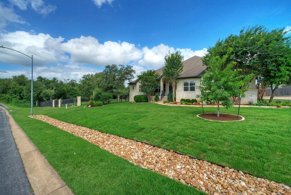 View 12012 Uplands Ridge DR in Uplands Ph 1 The Rep Of Lo 12012 Uplands Ridge DR - front exterior - Luxury home in Uplands Ph 1 The Rep Of Lo, Bee Cave, TX