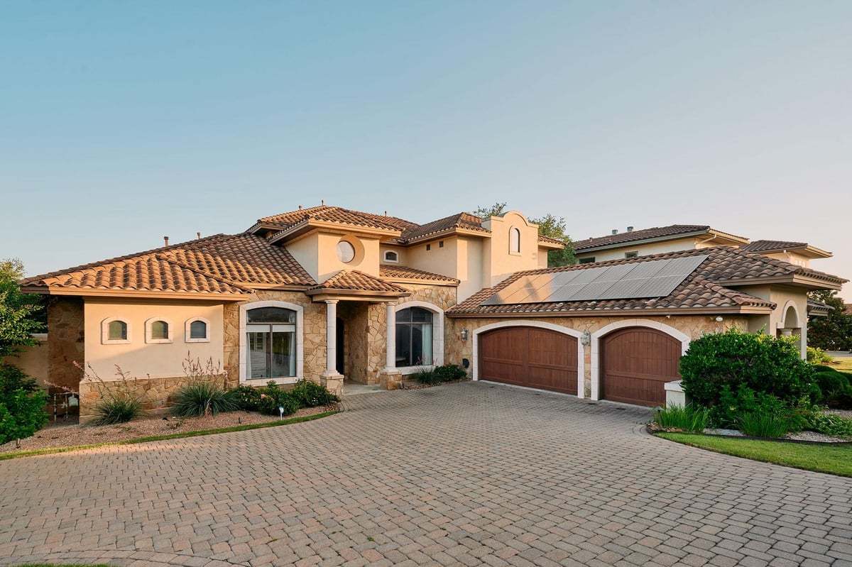 View 12016 Preserve Vista TER in Lake Pointe Sec 07 12016 Preserve Vista TER - front exterior - Luxury home in Lake Pointe Sec 07, Austin, TX
