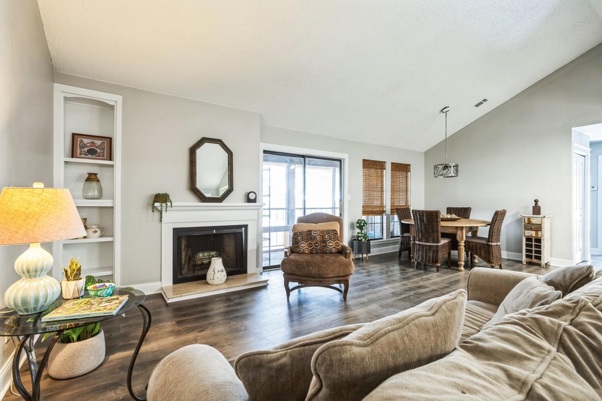 Kitchen at 1202 Thorpe Ln Unit #406D - 2 bed 2 bath home