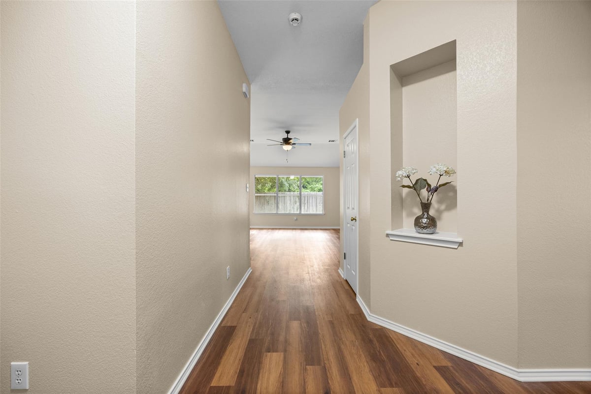 Primary bedroom at 12020 Battle Bridge Dr - 4 bed 2 bath home