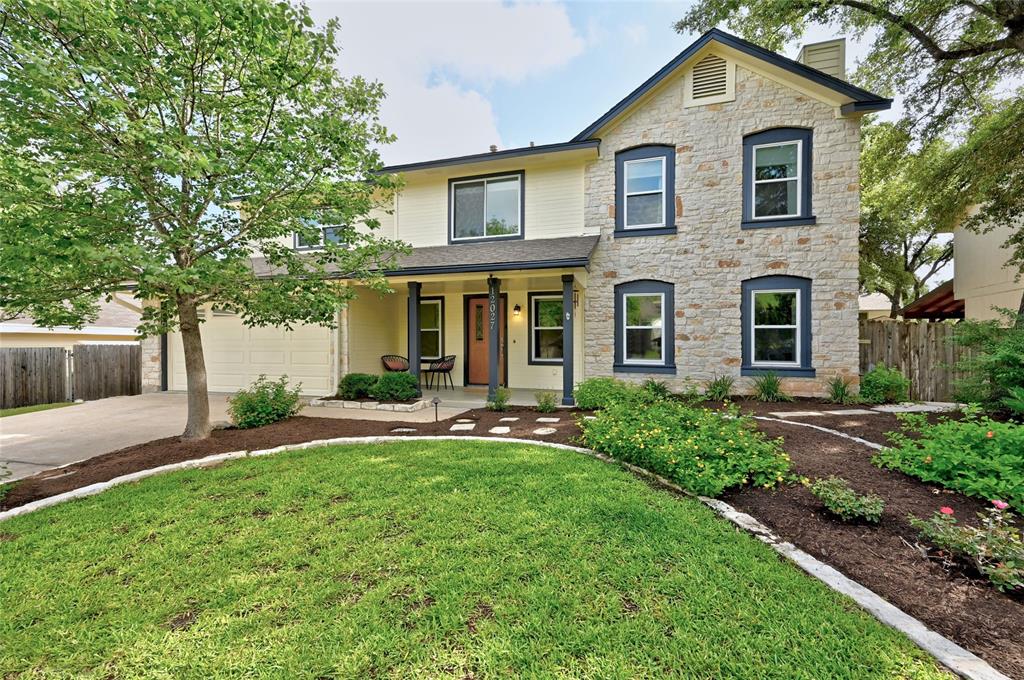 View 12027 Cherie Dr in Gracywoods Sec 09 & 10 12027 Cherie Dr - front exterior - Luxury home in Gracywoods Sec 09 & 10, Austin, TX