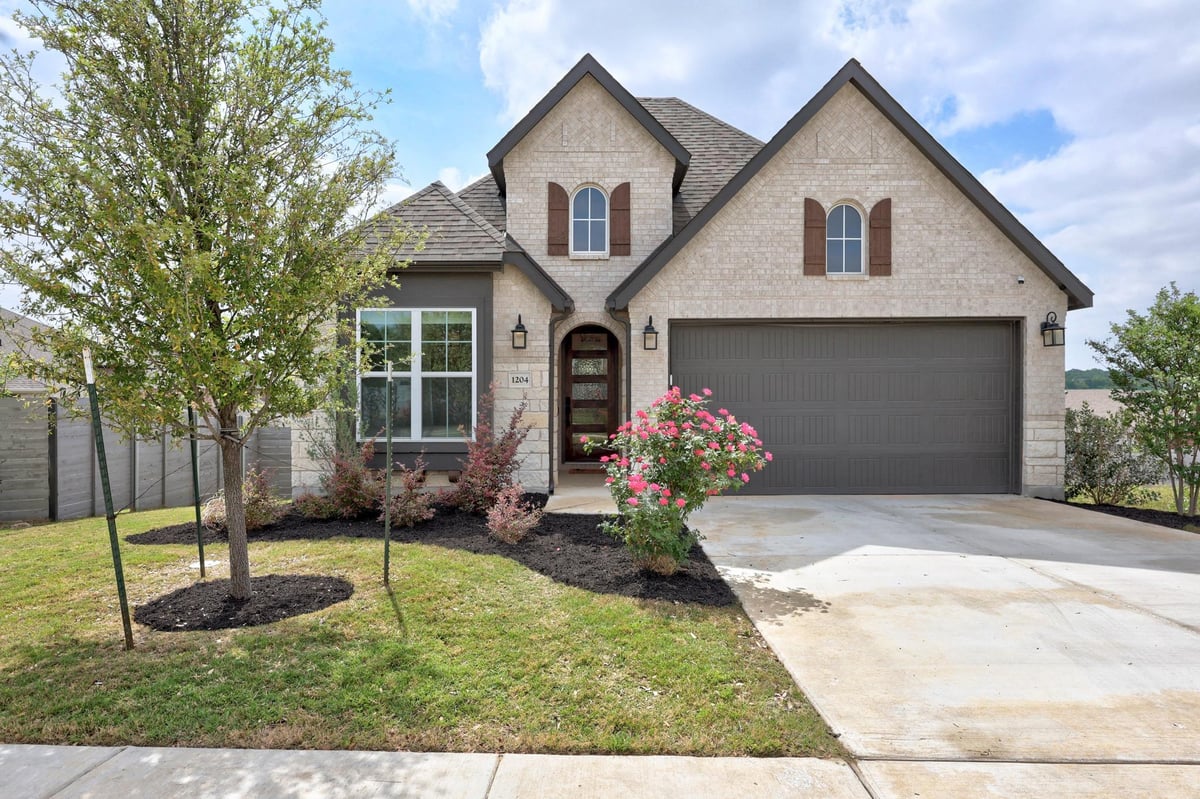 View 1204 Addison Ln in Wolf Ranch West Sec 1Bg 1204 Addison Ln - front exterior - Luxury home in Wolf Ranch West Sec 1Bg, Georgetown, TX