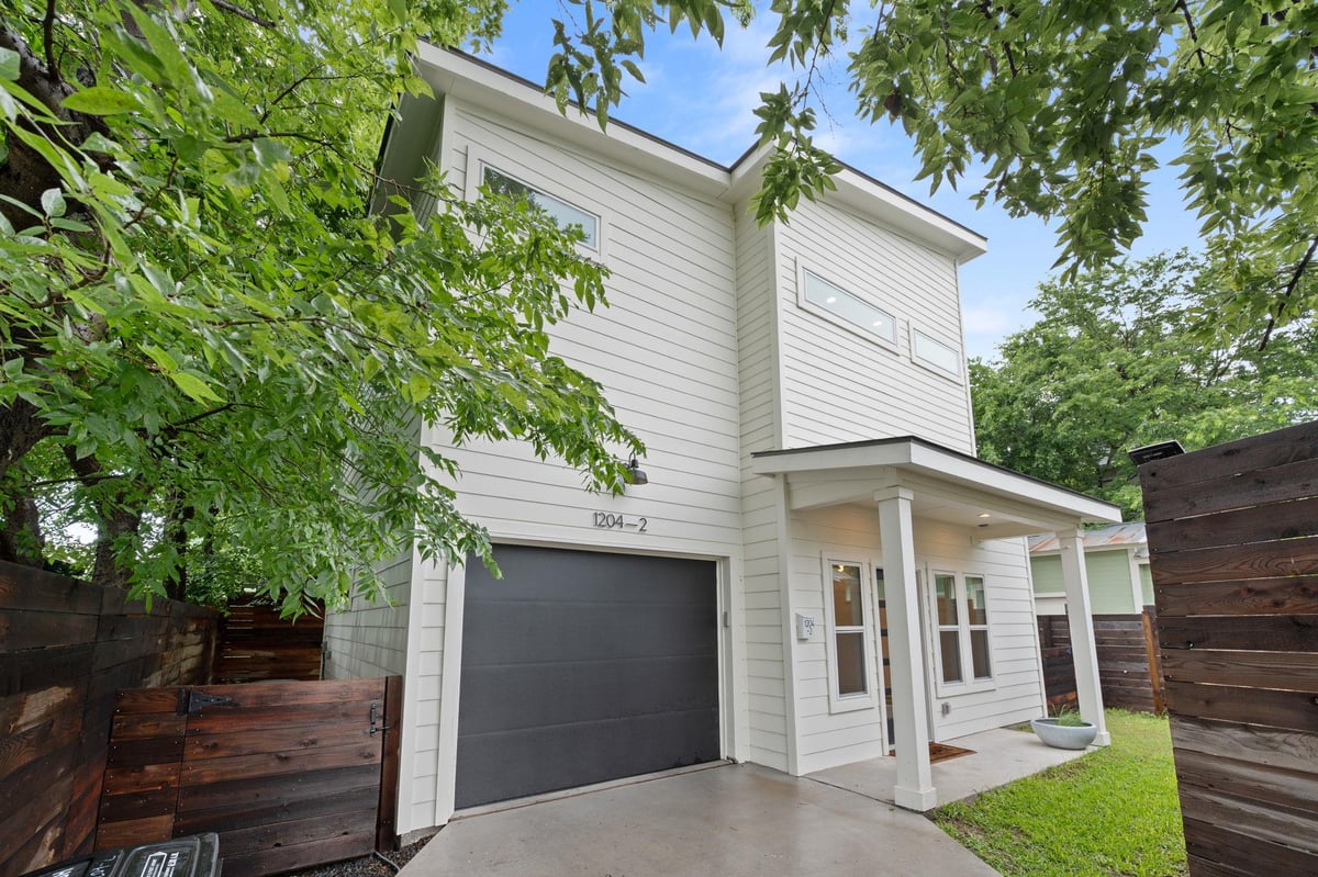 View 1204 W 51st ST Unit #2 in 1204 WEST 51ST STREET CONDOMINIUMS 1204 W 51st ST Unit #2 - front exterior - Luxury home in 1204 WEST 51ST STREET CONDOMINIUMS, Austin, TX