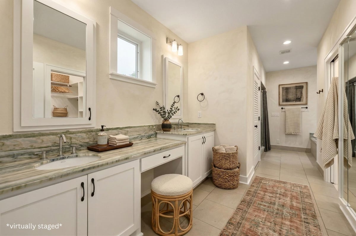 Primary bedroom at 1205 Norwalk Ln Unit #D - 3 bed 2 bath home
