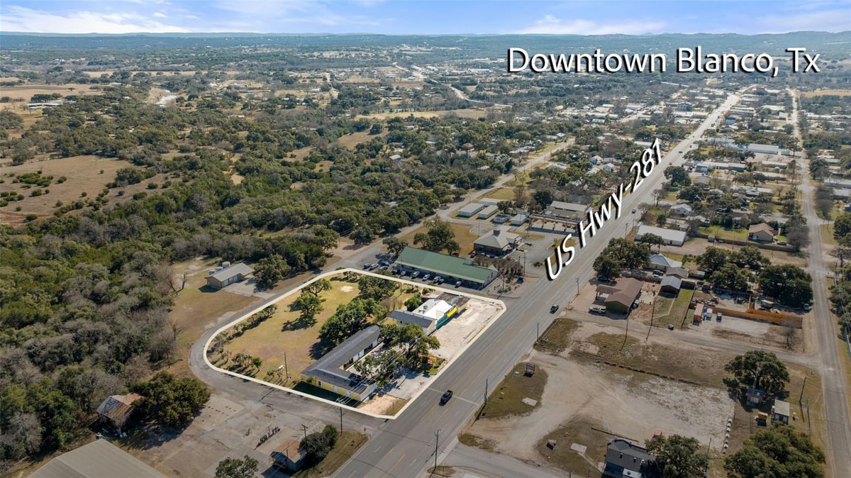 View 1206 Main St in none 1206 Main St - front exterior - Luxury home in none, Blanco, TX