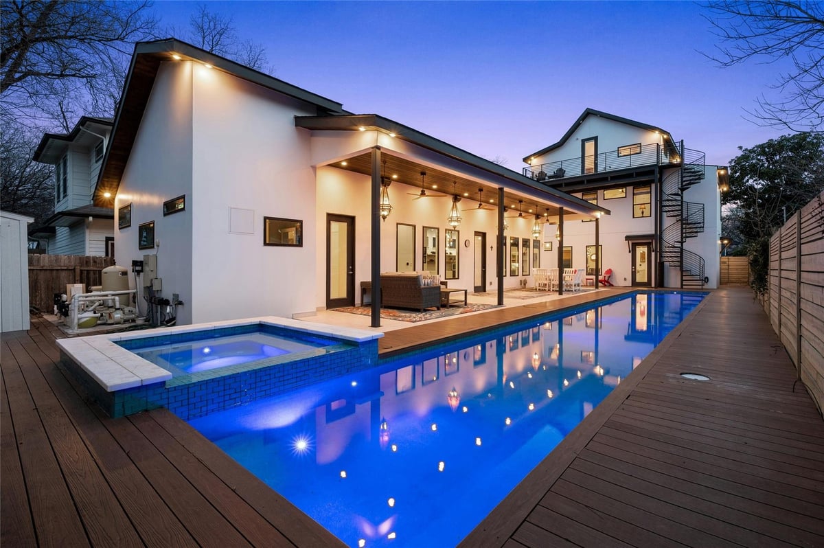 1208 Garden St Unit #1 & #2 - front exterior - Luxury home in GARDEN SITE CONDOMINIUMS, Austin, TX