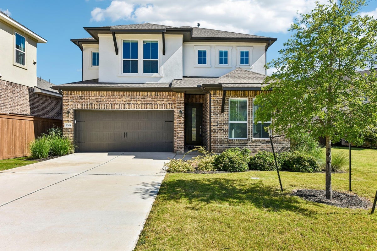 View 1209 Willie Ranch WAY in Bryson 1209 Willie Ranch WAY - front exterior - Luxury home in Bryson, Leander, TX