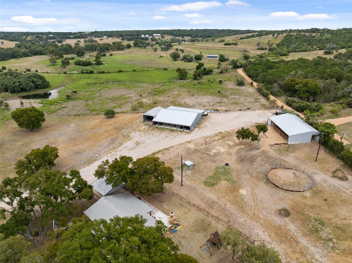 View 121 Dog Run in None 121 Dog Run - front exterior - Luxury home in None, Burnet, TX