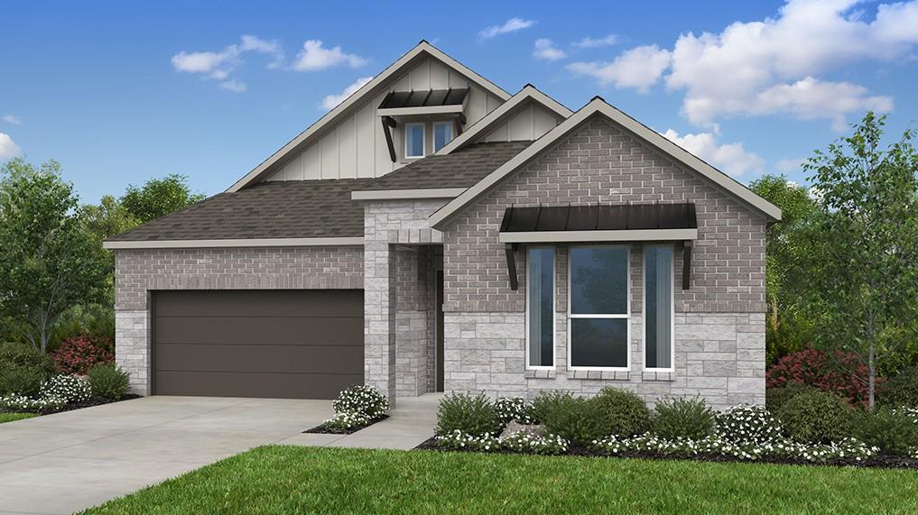 121 Jagged Iron TRCE - front exterior - Luxury home in Village Grove, Dripping Springs, TX