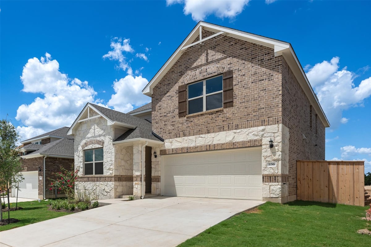 View 121 Jans WAY in Patterson Ranch 121 Jans WAY - front exterior - Luxury home in Patterson Ranch, Georgetown, TX