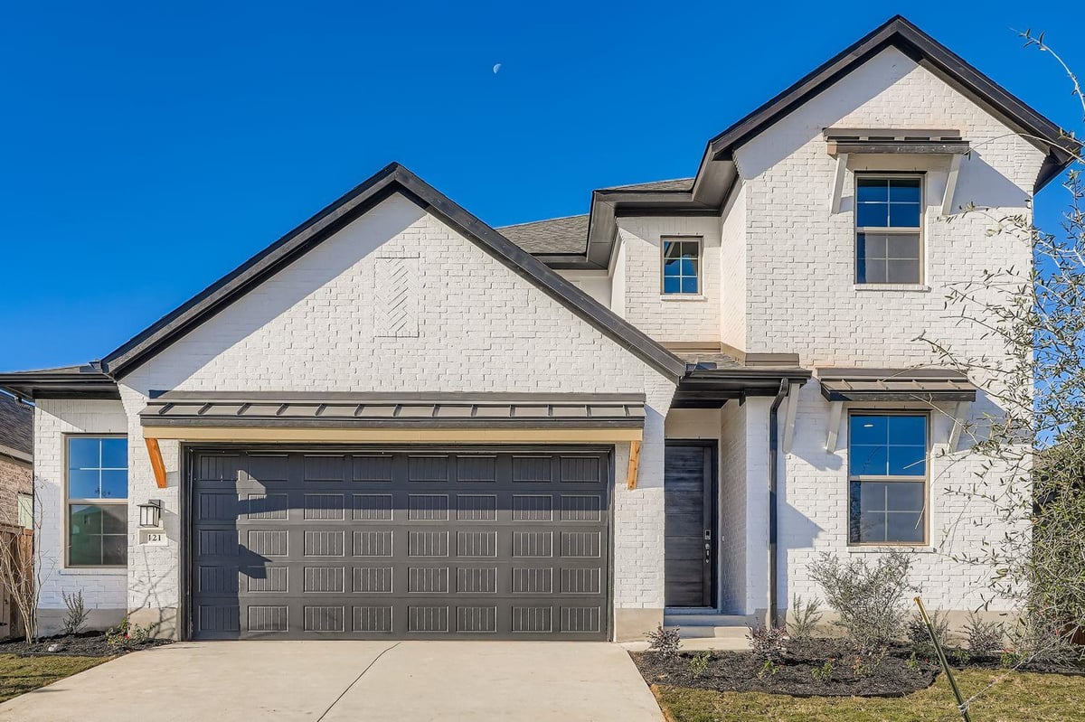 View 121 Prickly Poppy Loop in 6 Creeks 121 Prickly Poppy Loop - front exterior - Luxury home in 6 Creeks, Kyle, TX