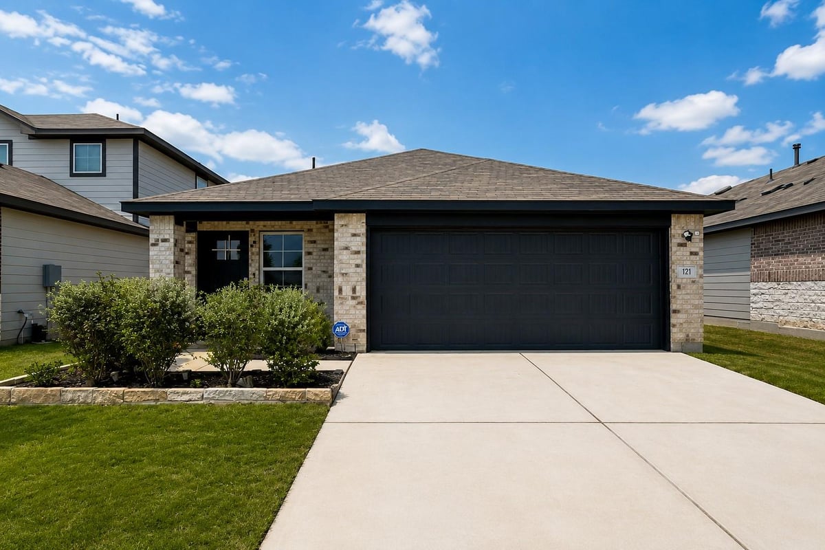View 121 Santa Rosa LN in Prairie Lakes Ph 1 Sec 1 121 Santa Rosa LN - property photo 1 - Luxury home in Prairie Lakes Ph 1 Sec 1, Buda, TX