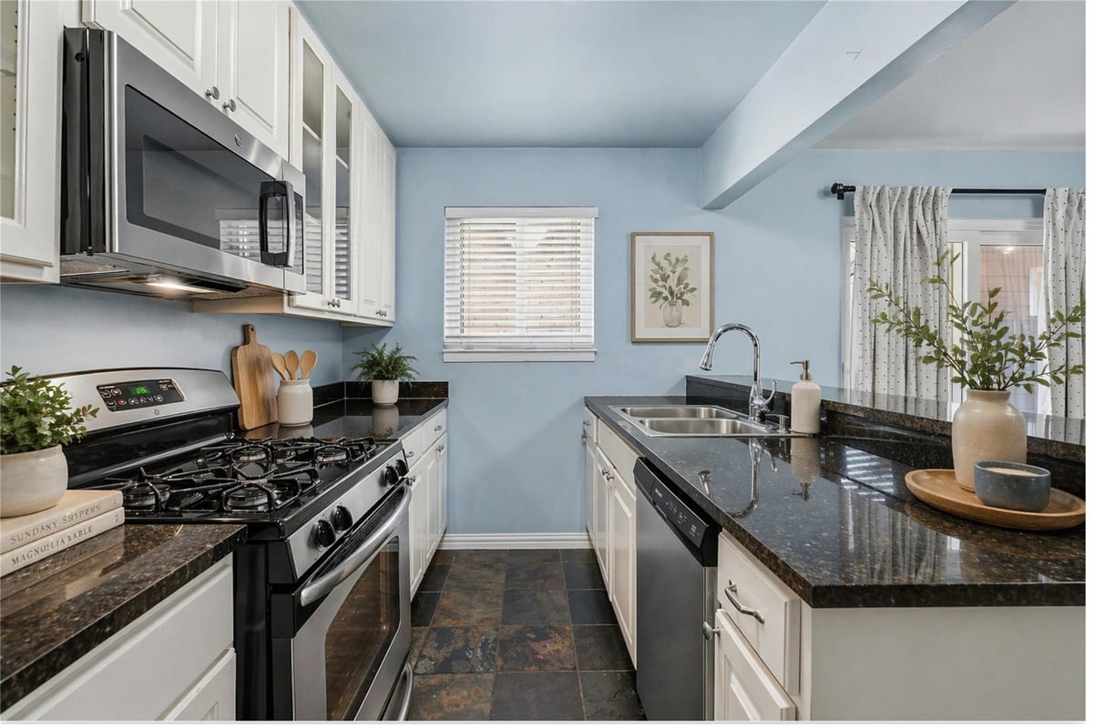 Primary bedroom at 1210 Windsor Rd Unit #104 - 2 bed 2 bath home