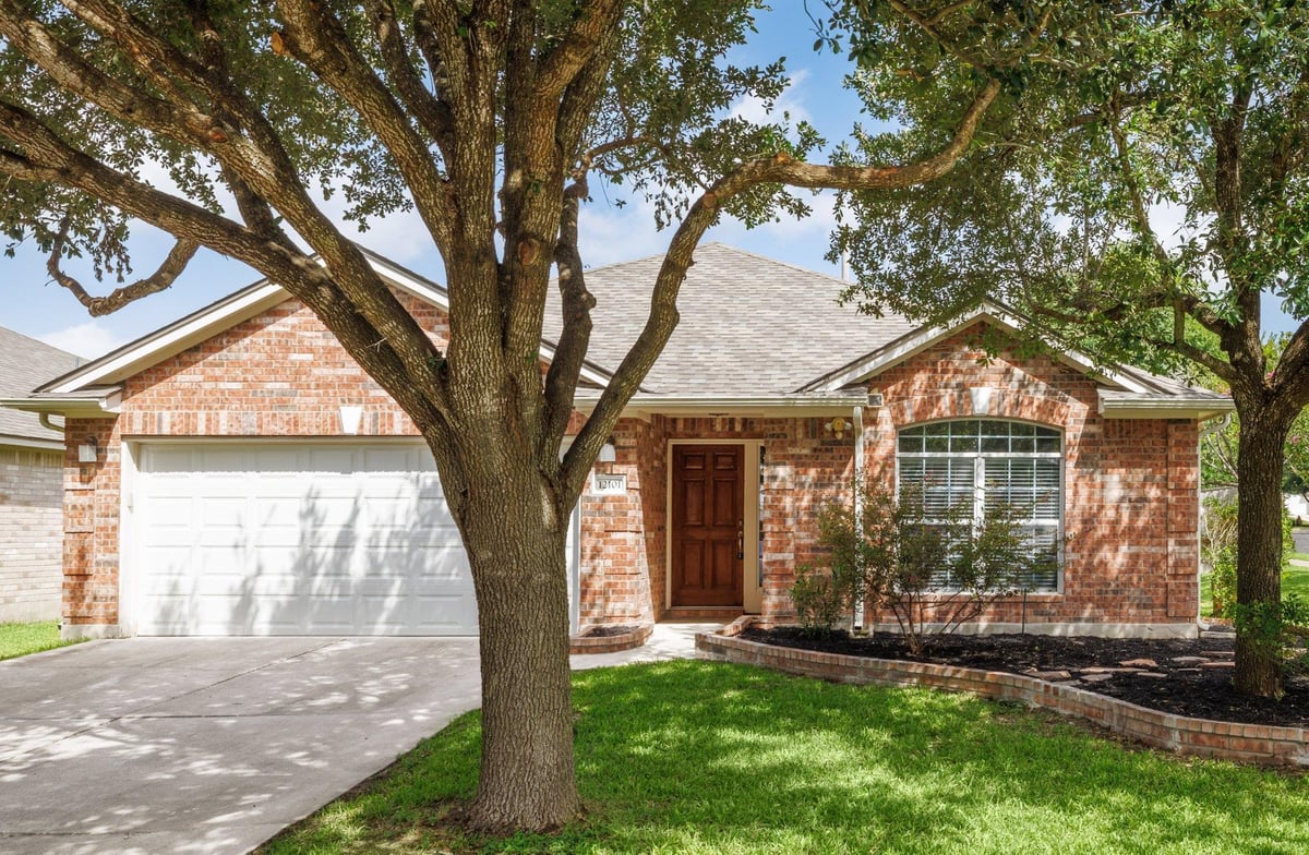 View 12101 Timber Heights DR in Pioneer Crossing West Sec 07 12101 Timber Heights DR - front exterior - Luxury home in Pioneer Crossing West Sec 07, Austin, TX