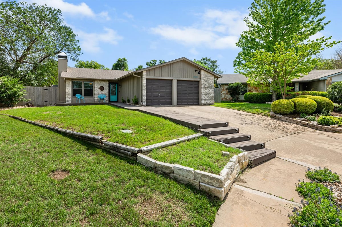 View 12103 Mill HOLW in Anderson Mill Village 12 12103 Mill HOLW - front exterior - Luxury home in Anderson Mill Village 12, Austin, TX