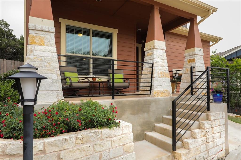 View 12105 Cottage Promenade Ct in Enclave At Walnut Springs 12105 Cottage Promenade Ct - front exterior - Luxury home in Enclave At Walnut Springs, Austin, TX