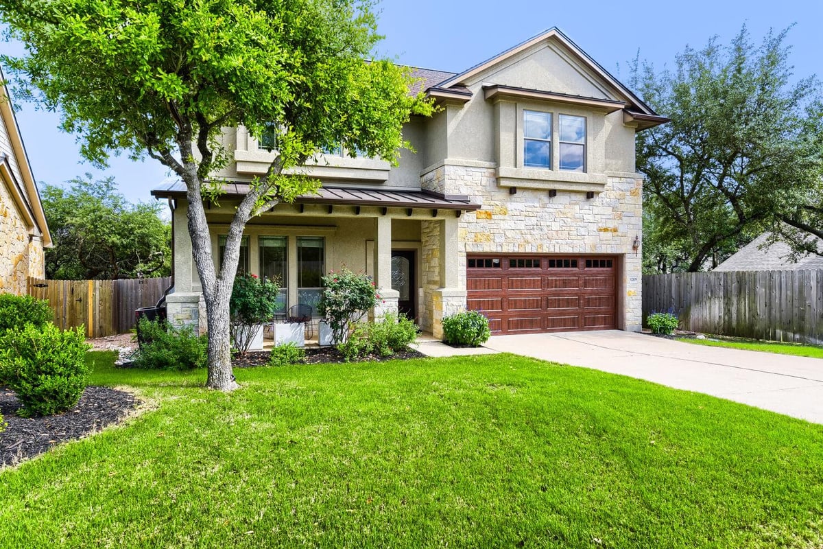 View 12109 Pepperidge Dr in Meridian Sec C Ph 03 12109 Pepperidge Dr - front exterior - Luxury home in Meridian Sec C Ph 03, Austin, TX