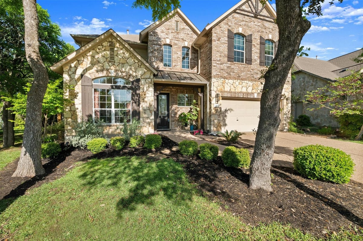 View 12112 Cherisse Dr in Meridian Sec C Ph 01 12112 Cherisse Dr - front exterior - Luxury home in Meridian Sec C Ph 01, Austin, TX