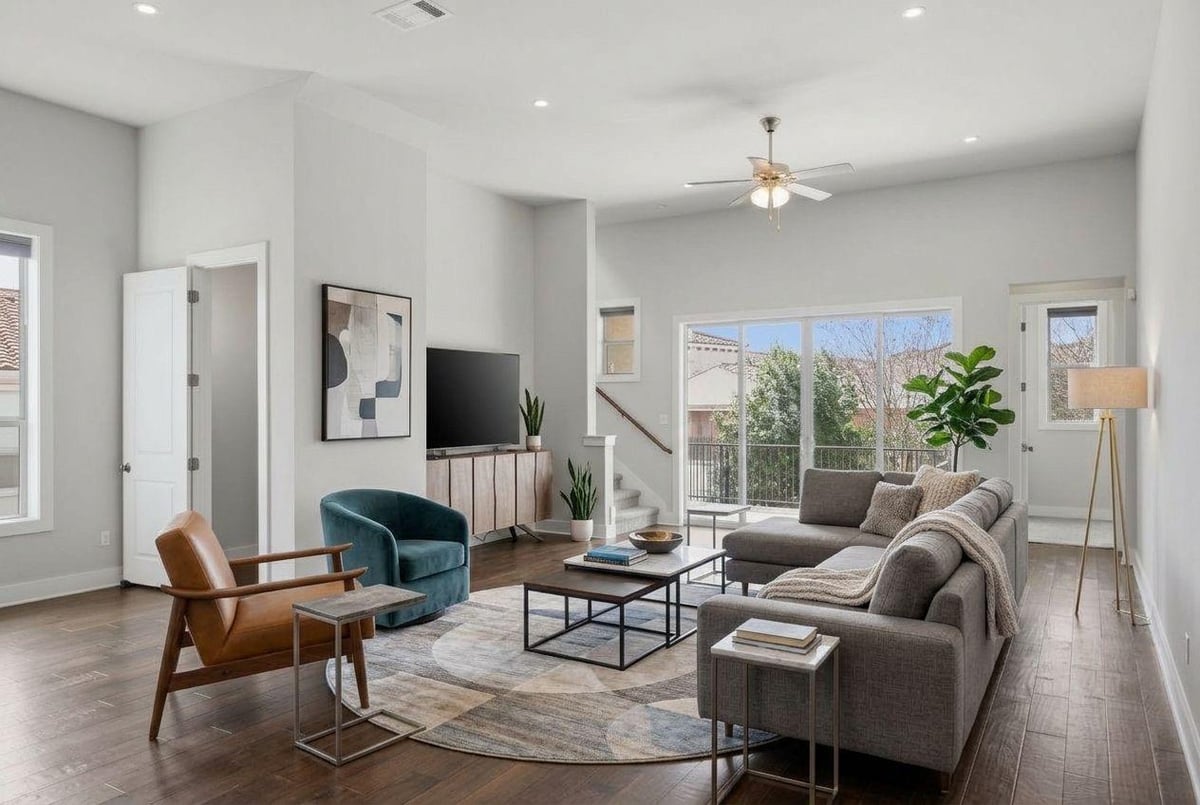 12113 Beautybrush Dr - front exterior - Luxury home in East Village Condo Amd, Austin, TX