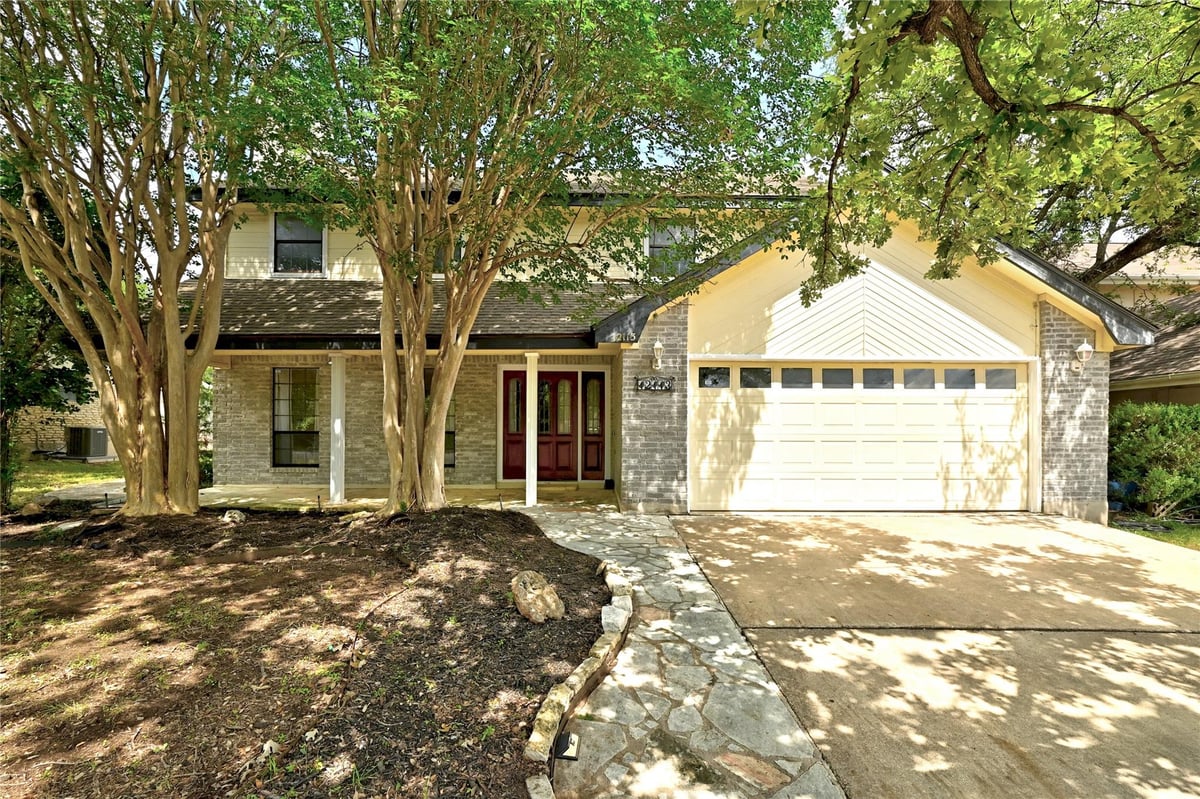 View 12113 Black Angus DR in Champions Forest 12113 Black Angus DR - front exterior - Luxury home in Champions Forest, Austin, TX