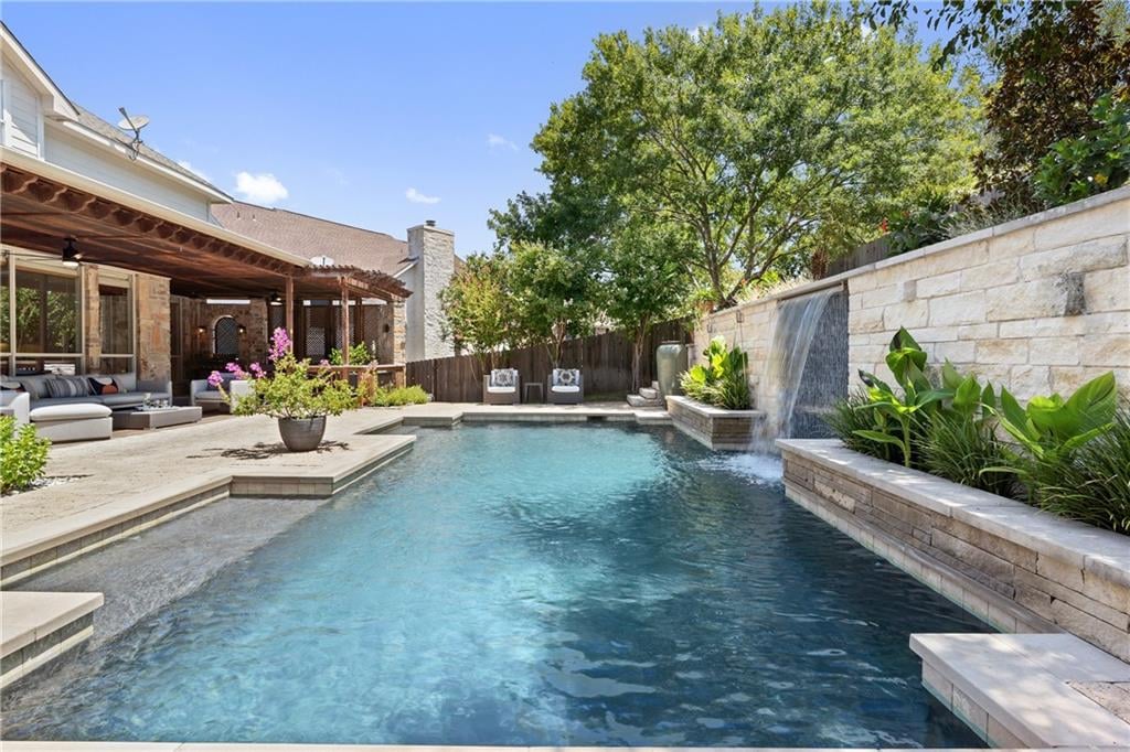View 12113 Carlsbad DR in Lake Pointe Ph 04-A 12113 Carlsbad DR - front exterior - Luxury home in Lake Pointe Ph 04-A, Austin, TX