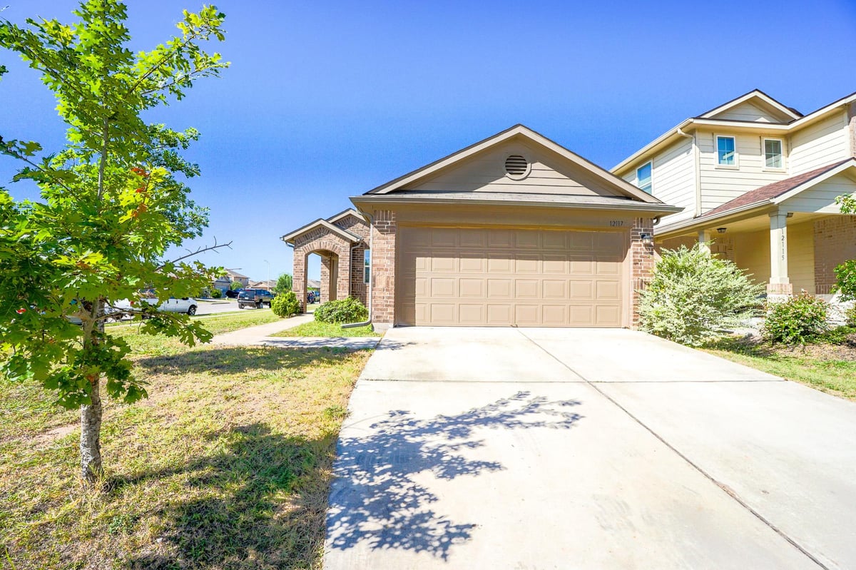 View 12117 Greywacke DR in STONEWATER PHS 3 12117 Greywacke DR - front exterior - Luxury home in STONEWATER PHS 3, Manor, TX
