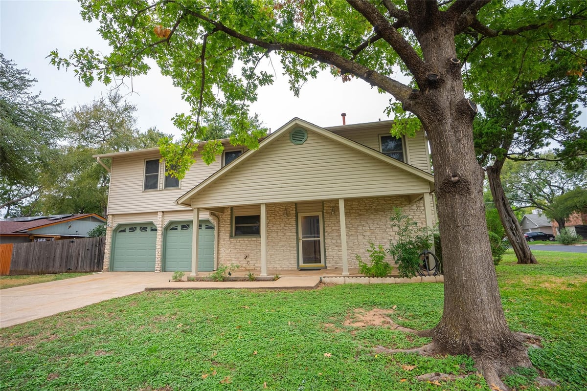 View 12120 Wycliff Ln in Milwood Sec 05 12120 Wycliff Ln - front exterior - Luxury home in Milwood Sec 05, Austin, TX