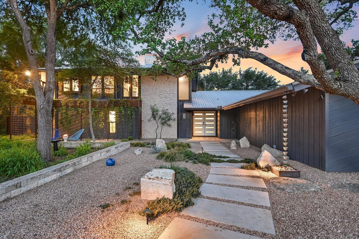 View 1213 Falcon Ledge DR in Camelot Sec 03 1213 Falcon Ledge DR - front exterior - Luxury home in Camelot Sec 03, Austin, TX