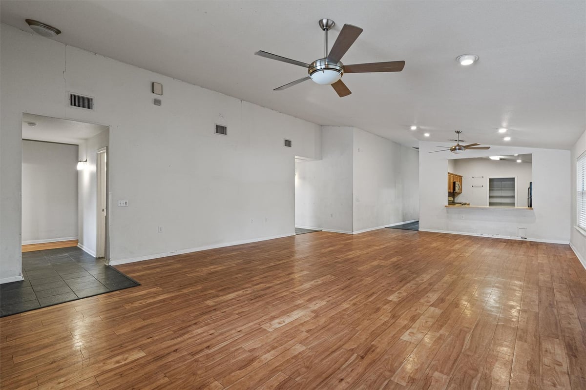 Living area at 1213 Justin Ln - 5 bed 2 bath home