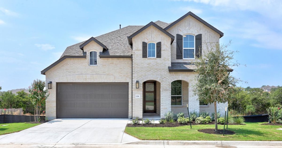 1216 Wolf Canyon RD - property photo 1 - Luxury home in Wolf Ranch, Georgetown, TX