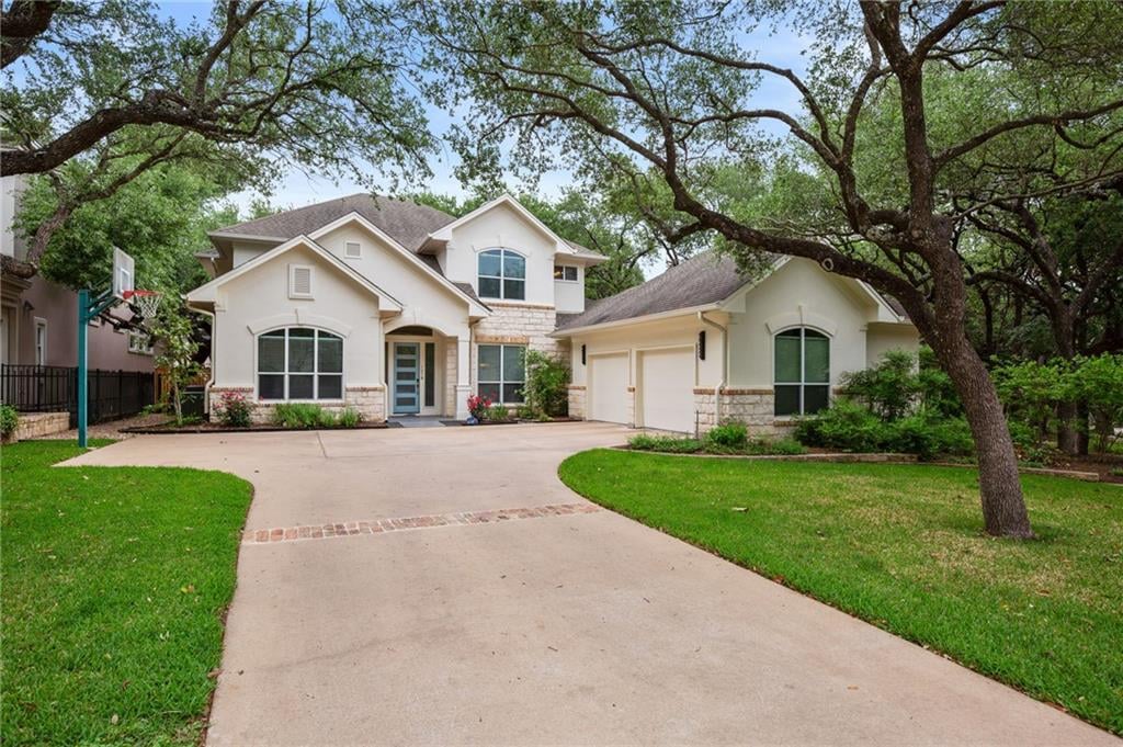 View 1218 Havre Lafitte DR in TREEMONT PHS B SEC 5 REPLAT 1218 Havre Lafitte DR - front exterior - Luxury home in TREEMONT PHS B SEC 5 REPLAT, Austin, TX