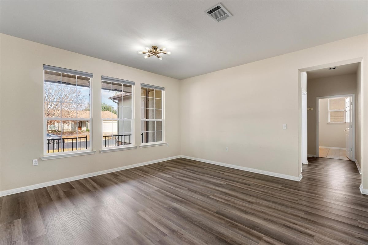 Primary bedroom at 122 Nolan Dr - 3 bed 2 bath home