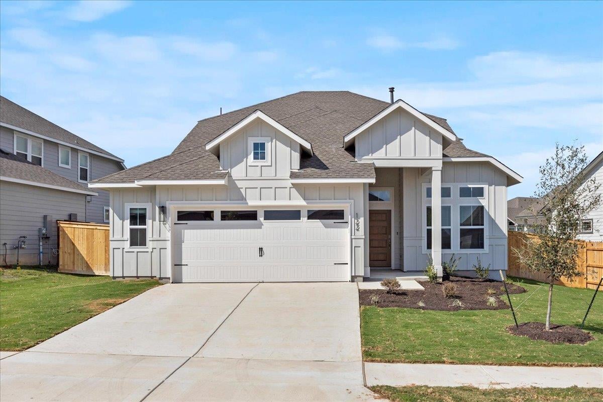 View 122 Paul Pena Dr in Trace Sub Pa 2B Sec D 122 Paul Pena Dr - front exterior - Luxury home in Trace Sub Pa 2B Sec D, San Marcos, TX