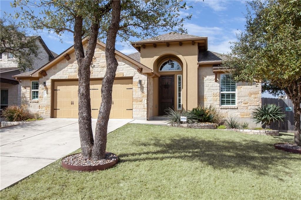 View 12200 Tuberose Ter in Greyrock Ridge Ph 2 12200 Tuberose Ter - front exterior - Luxury home in Greyrock Ridge Ph 2, Austin, TX