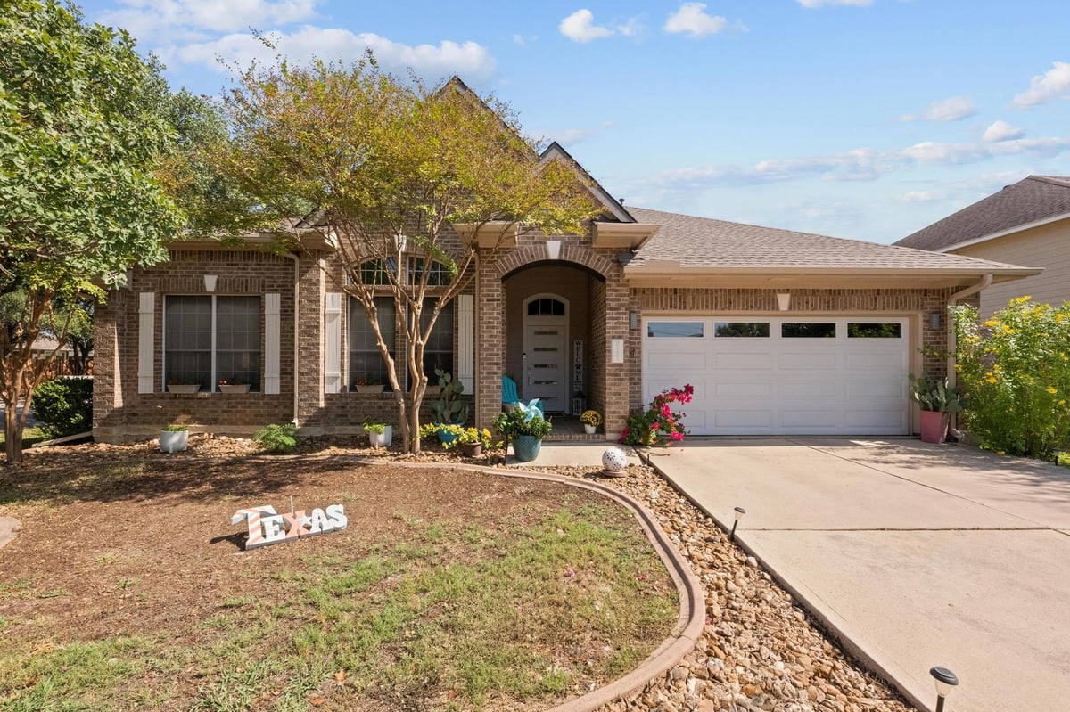 View 12201 Barrel BND in Southland Oaks Sec 03-C 12201 Barrel BND - front exterior - Luxury home in Southland Oaks Sec 03-C, Austin, TX