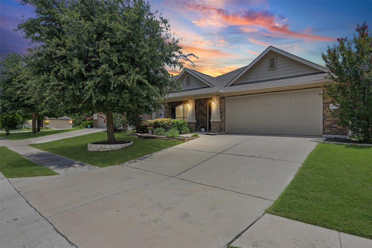 12203 Toluca DR - front exterior - Luxury home in Enclave at Estancia, Austin, TX