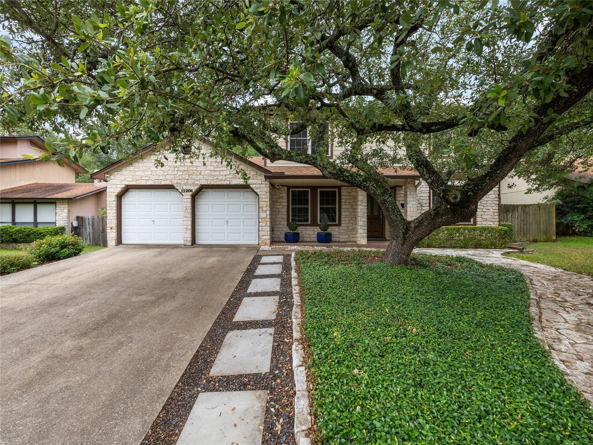 View 12208 Antoinette Pl in Milwood Sec 07 12208 Antoinette Pl - front exterior - Luxury home in Milwood Sec 07, Austin, TX