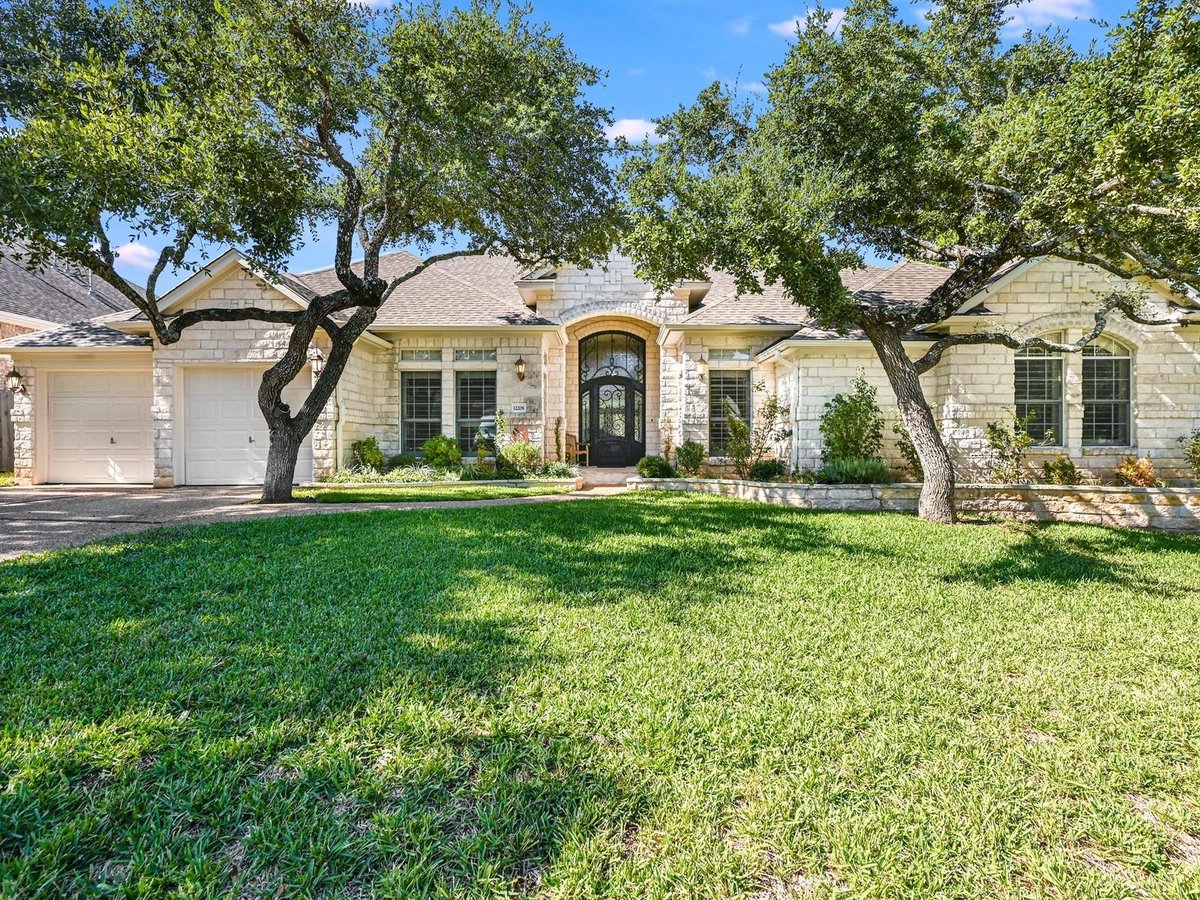 View 12208 Waterton Parke Cir in The Parke 12208 Waterton Parke Cir - front exterior - Luxury home in The Parke, Austin, TX