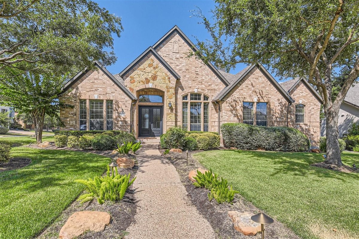 View 12212 Azure Shores Ct in River Dance Ph 6A, Steiner Ranch 12212 Azure Shores Ct - front exterior - Luxury home in River Dance Ph 6A, Steiner Ranch, Austin, TX
