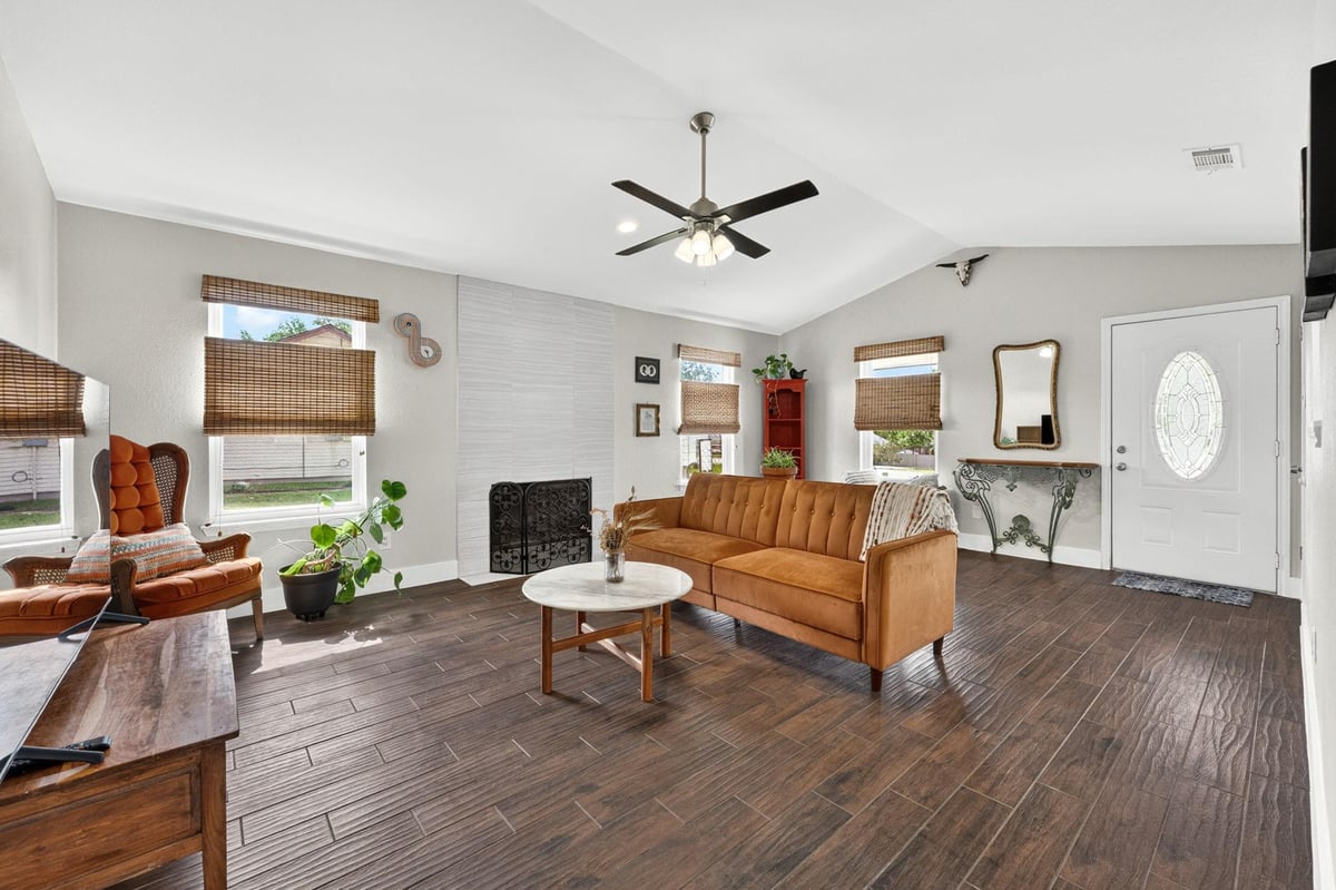Primary bedroom at 12212 Mustang Dr - 3 bed 2 bath home
