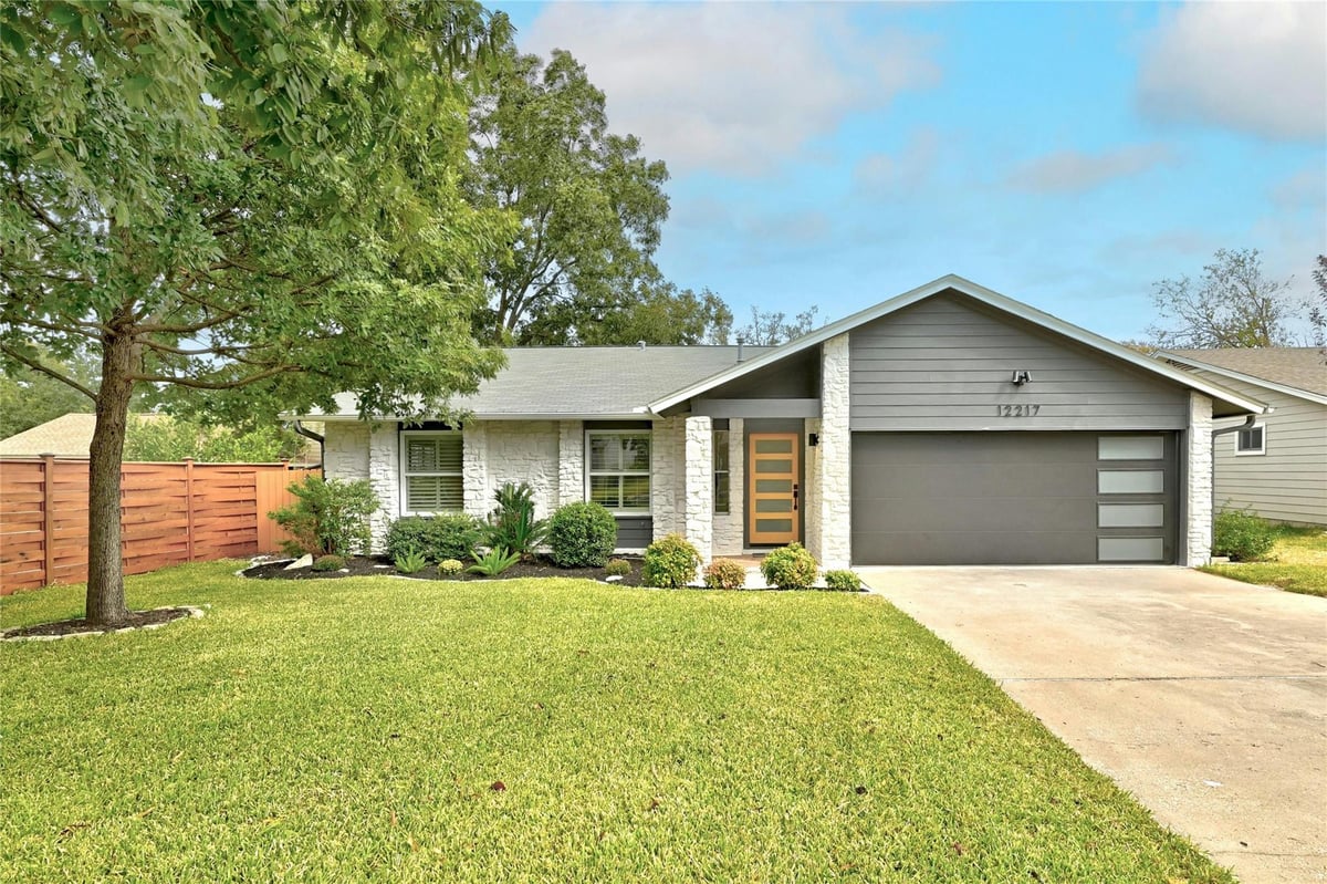 View 12217 Arrowwood Dr in Milwood Sec 08 12217 Arrowwood Dr - front exterior - Luxury home in Milwood Sec 08, Austin, TX