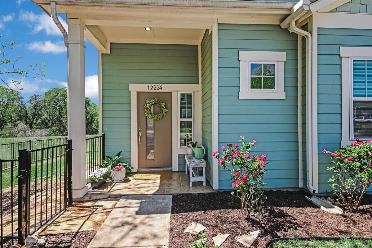 View 12224 Tawny Farms RD Unit #145 in Gabardine Condo 12224 Tawny Farms RD Unit #145 - front exterior - Luxury home in Gabardine Condo, Austin, TX