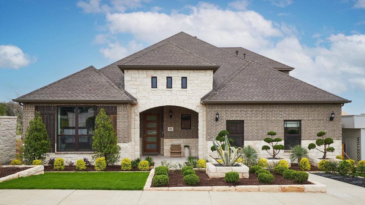 View 123 Constitution Way in Anthem 123 Constitution Way - front exterior - Luxury home in Anthem, Kyle, TX